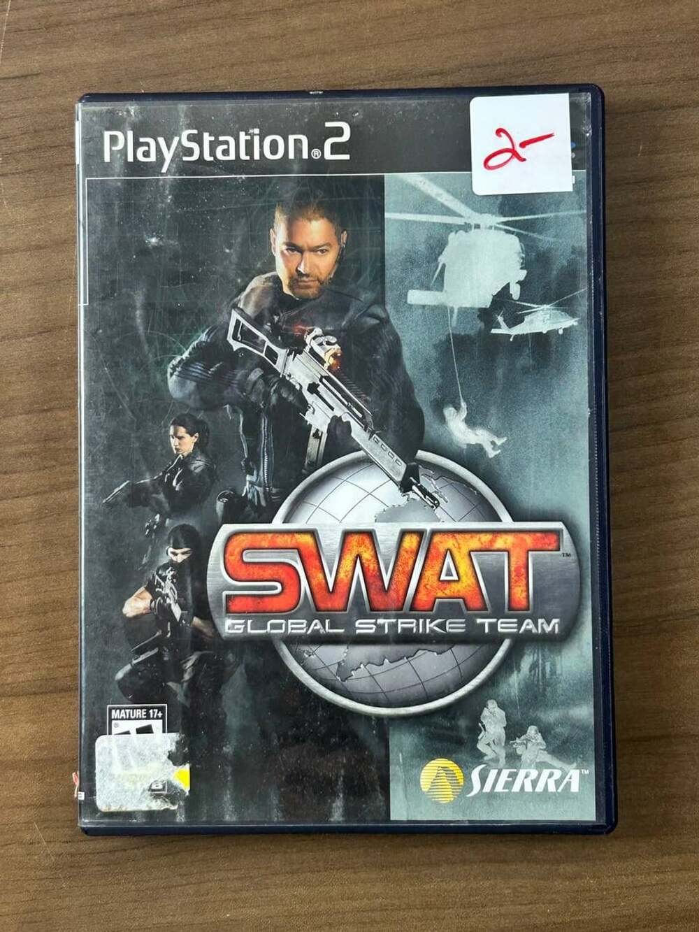SWAT Global Strike Team Sony PlayStation 2 PS2 2003 Complete w/ Manual Sierra
